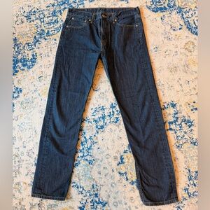 Levi's 521 Dark Blue Straight Jeans